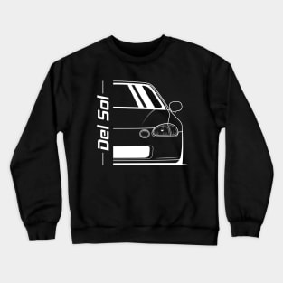 Del Sol Front JDM Legend Crewneck Sweatshirt